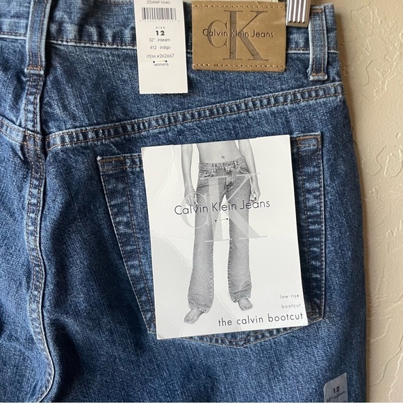 Calvin Klein Jeans Bootcut‎ Jeans Jeans Mom Jeans low Waisted Jeans - Picture 10 of 12